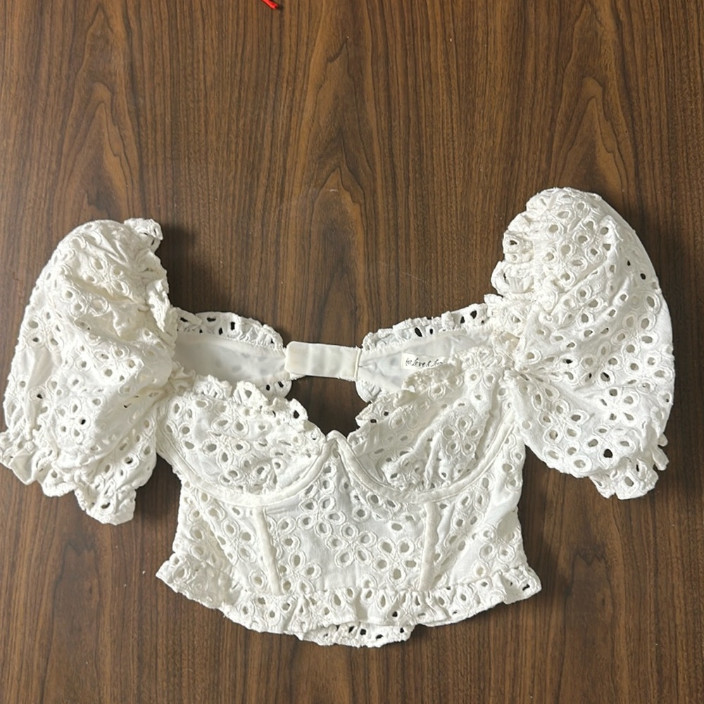 FOR LOVE & LEMONS XS BECCA TOP